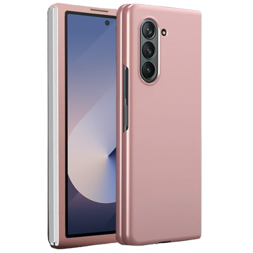Richgle Kompatibel mit Samsung Galaxy Z Fold 6 5G Hülle, Sehr Dünn Harte Hülle Handyhülle Schutzhülle Case Kompatibel mit Samsung Galaxy Z Fold 6 5G - Rose Gold RG01588 Richgle Kompatibel mit Samsung Galaxy Z Fold 6 5G Hülle, Sehr Dünn Harte Hülle Handyhülle Schutzhülle Case Kompatibel mit Samsung Galaxy Z Fold 6 5G - Rose Gold RG01588 von Richgle