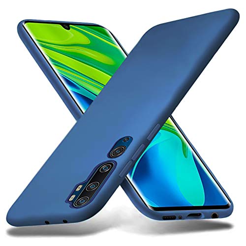 Richgle Xiaomi Mi Note 10 / Xiaomi Mi Note 10 Pro Hülle, Dünn Weich TPU Silikon Hülle Handyhülle Schutzhülle Case für Xiaomi Mi Note 10 / Xiaomi Mi Note 10 Pro - Blau RG80091 von Richgle