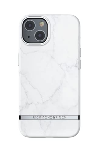Richmond & Finch Hülle Kompatibel mit iPhone 13, Weiß Marmor Gehäuse, 6.1 Zol, Kratzfestigkeit, Komplett Schützende Handyhülle Richmond & Finch Hülle Kompatibel mit iPhone 13, Weiß Marmor Gehäuse, 6.1 Zol, Kratzfestigkeit, Komplett Schützende Handyhülle von Richmond & Finch