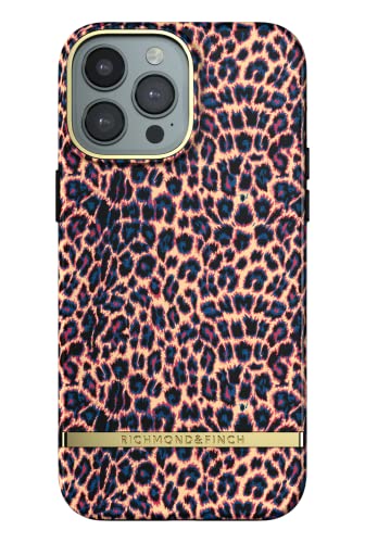 Richmond & Finch Hülle Kompatibel mit iPhone 13 Pro Max, Apricot Leopard Gehäuse, 6.7 Zol, Stoßfest, Komplett Schützende Handyhülle von Richmond & Finch