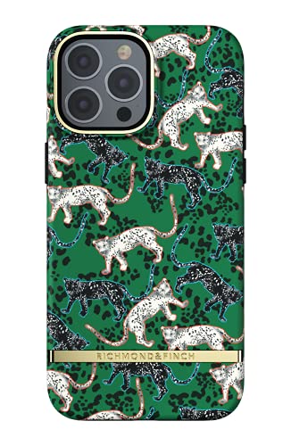 Richmond & Finch Hülle Kompatibel mit iPhone 13 Pro Max, Grüner Leopard Gehäuse, 6.7 Zol, Komplett Schützende Handyhülle Richmond & Finch Hülle Kompatibel mit iPhone 13 Pro Max, Grüner Leopard Gehäuse, 6.7 Zol, Komplett Schützende Handyhülle von Richmond & Finch