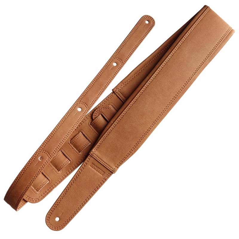 Richter 1638 Springbreak I Vegan Guitar Strap (Light Brown) von Richter