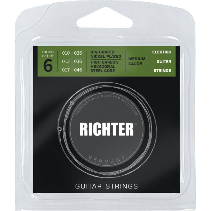 Richter 1805 Electric Guitar Strings 10-46 Electric Guitar Strings von Richter