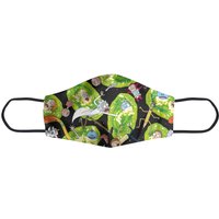 Rick And Morty Portal Face Mask - L von Rick and Morty