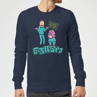Rick and Morty Do Not Develop My App Sweatshirt - Navy - L von Rick and Morty