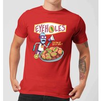 Rick and Morty Eyeholes Herren T-Shirt - Zavvi Exklusiv - Rot - S von Rick and Morty