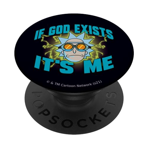 Rick and Morty If God Exists PopSockets mit austauschbarem PopGrip von Rick and Morty