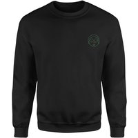 Rick and Morty Morty Embroidered Unisex Sweatshirt - Black - M von Rick and Morty