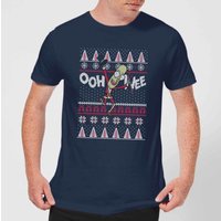 Rick and Morty Ooh Wee Men's Christmas T-Shirt - Navy - XXL von Rick and Morty