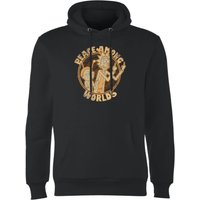 Rick and Morty Peace Among Worlds Hoodie - Schwarz - XL von Rick and Morty