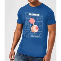 Rick and Morty Plumbus Herren T-Shirt - Zavvi Exklusiv - Royal Blau - L von Rick and Morty