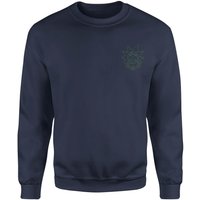 Rick and Morty Rick Embroidered Unisex Sweatshirt - Navy - M von Rick and Morty