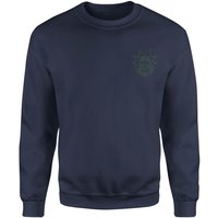 Rick and Morty Rick Embroidered Unisex Sweatshirt - Navy - S von Rick and Morty