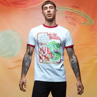 Rick and Morty Riggity Riggity Wrecked Ringer - Weiß / Rot - L von Rick and Morty