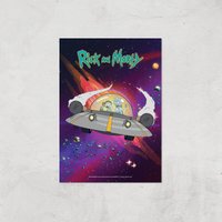 Rick and Morty Rocket Adventure Giclee Art Print - A3 - Print Only von Rick and Morty