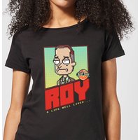 Rick and Morty Roy - A Life Well Lived Women's T-Shirt - Black - L von Rick and Morty