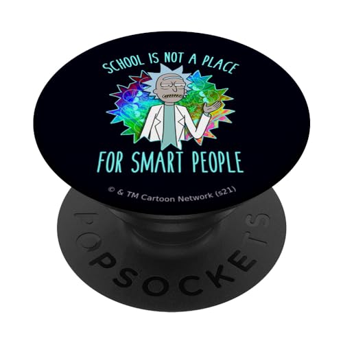 Rick and Morty School PopSockets mit austauschbarem PopGrip von Rick and Morty