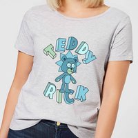 Rick and Morty Teddy Rick Women's T-Shirt - Grey - M von Original Hero