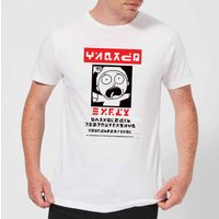 Rick and Morty Wanted Morty Herren T-Shirt - Weiß - S von Rick and Morty