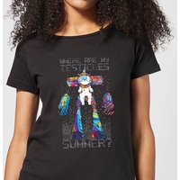 Rick and Morty Where Are My Testicles Summer Damen T-Shirt - Schwarz - M von Rick and Morty