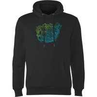 Rick and Morty Wubba Lubba Dub Dub Hoodie - Schwarz - XXL von Rick and Morty