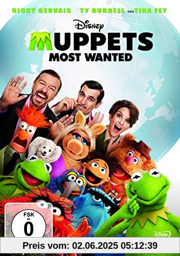 Muppets Most Wanted Muppets Most Wanted von Ricky Gervais