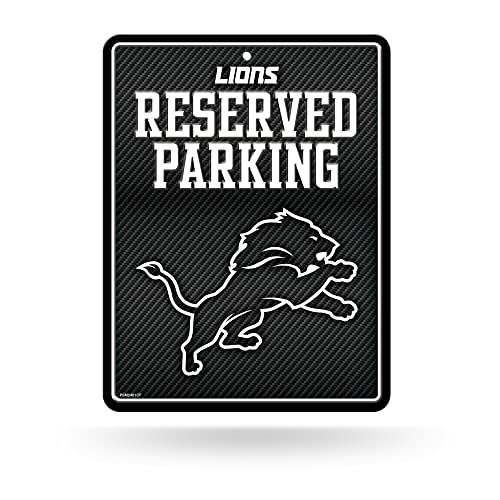 Rico Industries NFL Detroit Lions Parkplatzschild aus Metall, 21,6 x 27,9 cm, Karbonfaser-Metall, Parkplatzschild – ideal für Männerhöhle, Schlafzimmer, Büro, Heimdekoration Rico Industries NFL Detroit Lions Parkplatzschild aus Metall, 21,6 x 27,9 cm, Karbonfaser-Metall, Parkplatzschild – ideal für Männerhöhle, Schlafzimmer, Büro, Heimdekoration von Rico Industries