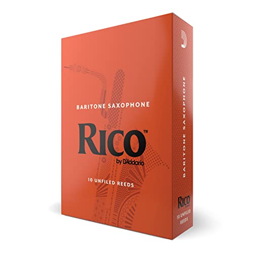 RICO Blätter für Baritonsaxophon Stärke 2.5 (10 Stück) von Rico
