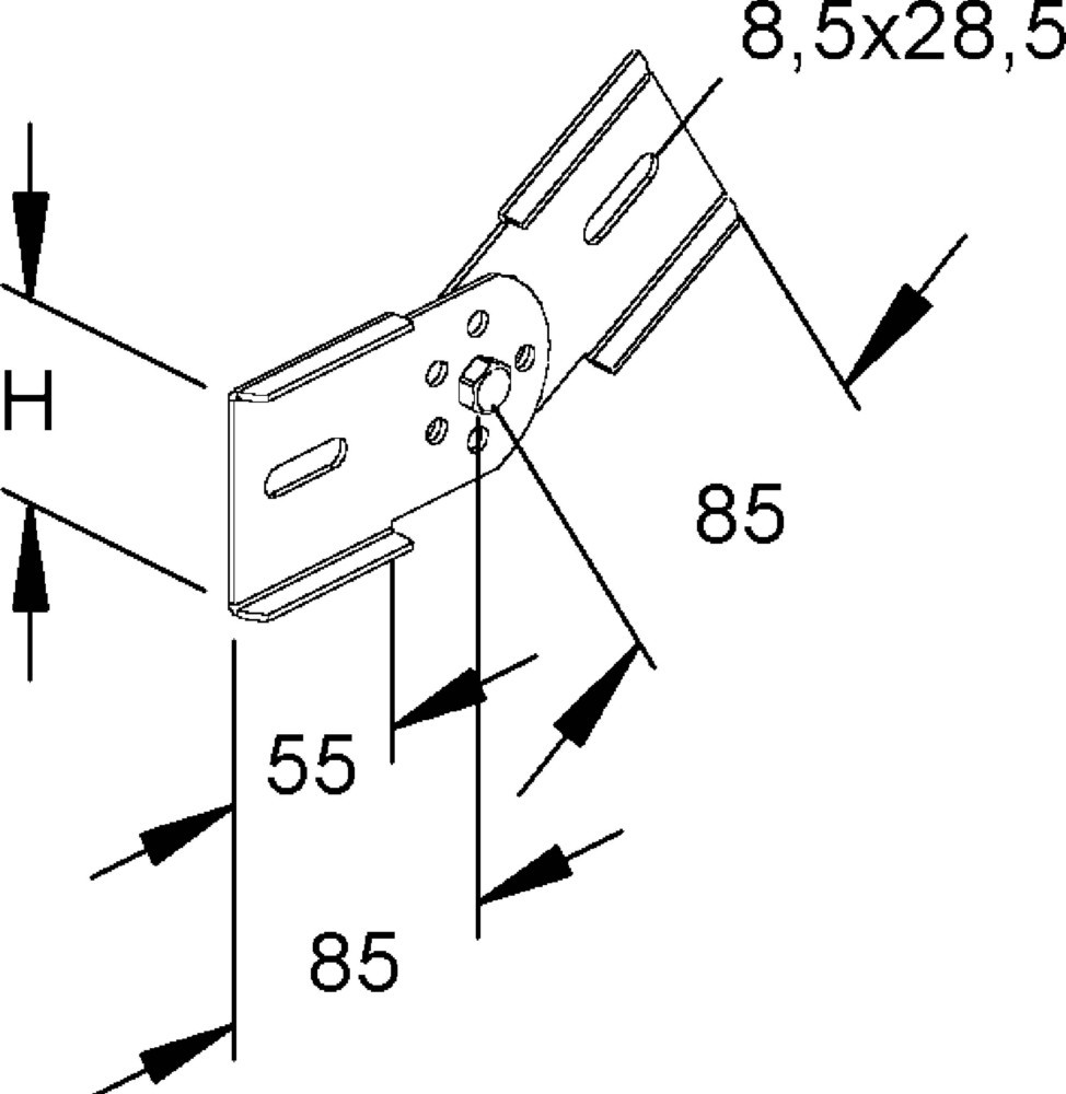 Rico Gelenkverbinder 151E11-C Rico Gelenkverbinder 151E11-C von Rico