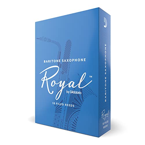 Royal Blätter für Baritonsaxophon Stärke 3.5 (10 Stück) von Rico