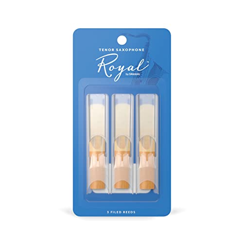 Royal Blätter für Tenorsaxophon Stärke 2.0 (3 Stück) von ROYAL BY D'ADDARIO