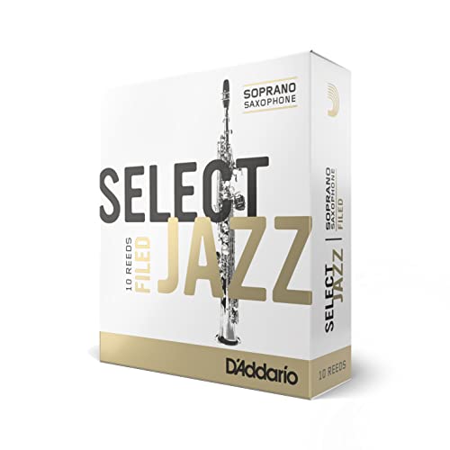 Select Jazz filed Blätter für Sopransaxophon Stärke 2 Soft (10 Stück) von Rico