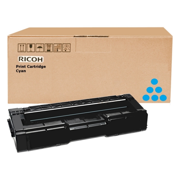 Original Ricoh 406349 / SPC310HE Toner cyan von Ricoh