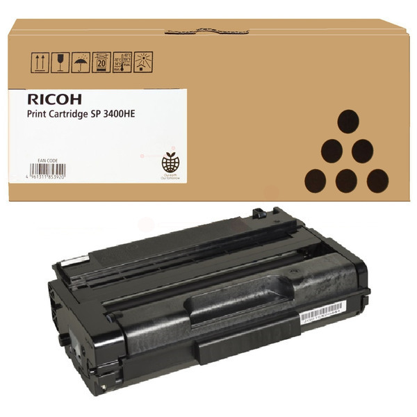 Original Ricoh 406522 / SP3400HE Toner schwarz von Ricoh