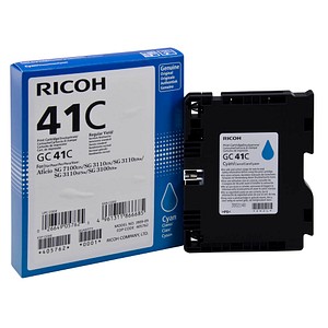 RICOH GC 41C cyan Druckerpatrone RICOH GC 41C cyan Druckerpatrone von Ricoh