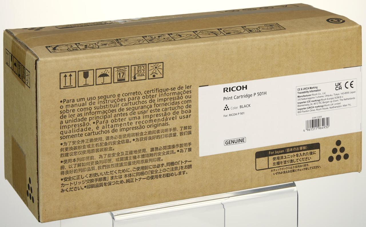 RICOH Original Toner 419084 P501H schwarz RICOH Original Toner 419084 P501H schwarz von Ricoh