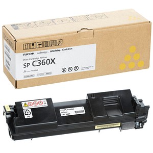 RICOH SP C360X gelb Toner RICOH SP C360X gelb Toner von Ricoh