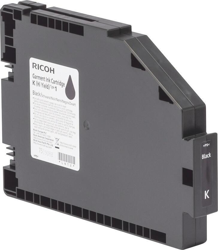 Ricoh Garment Druckerpatrone Type 1 Schwarz (140 ml) für Ri 100 Textil-Direkt... von Ricoh
