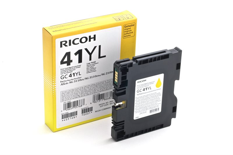 Ricoh Gel-Kartusche gelb , 405768 von Ricoh