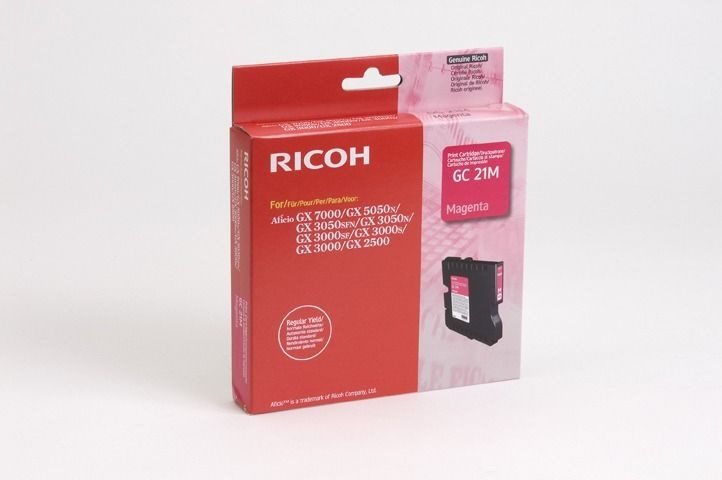 Ricoh Gel-Kartusche magenta für GX2500, 405534 von Ricoh