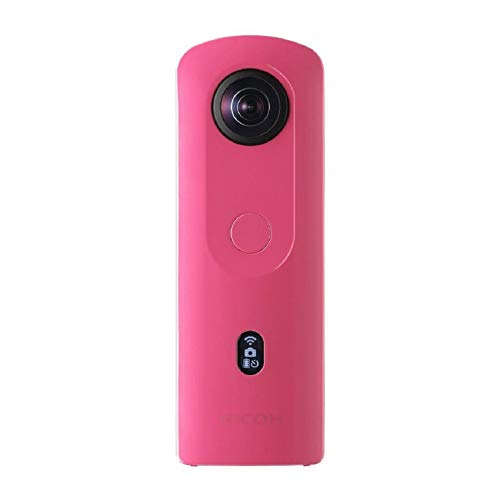 Ricoh Imaging RICOH Theta SC2 PINK, 360°-Kamera mit Bildstabilisierung, hohe Bildqualität, High-Speed Datentransfer, Nachtaufnahmen mit geringen Bildrauschen, klein & leicht, für IOS und Android único von Ricoh