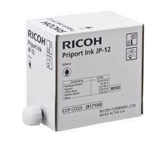 Ricoh Original JP 12 Druckerpatrone schwarz 1x 600ml (817104) von Ricoh