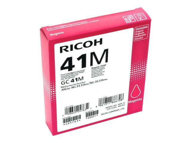 Ricoh Original Type GC 41M Druckerpatrone - magenta (405763) von Ricoh