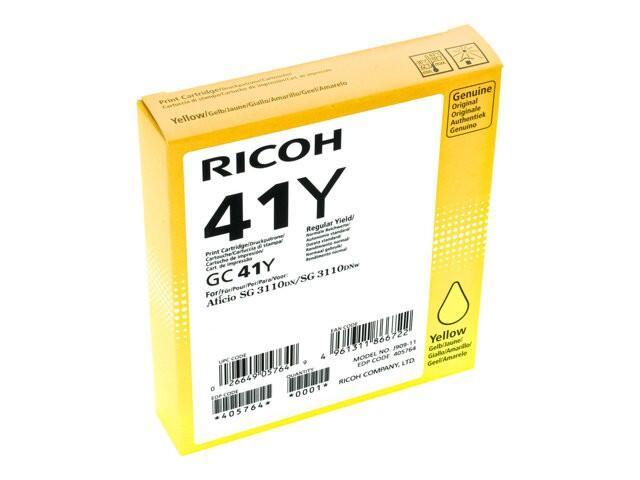 Ricoh Original Type GC 41Y Druckerpatrone - gelb (405764) von Ricoh