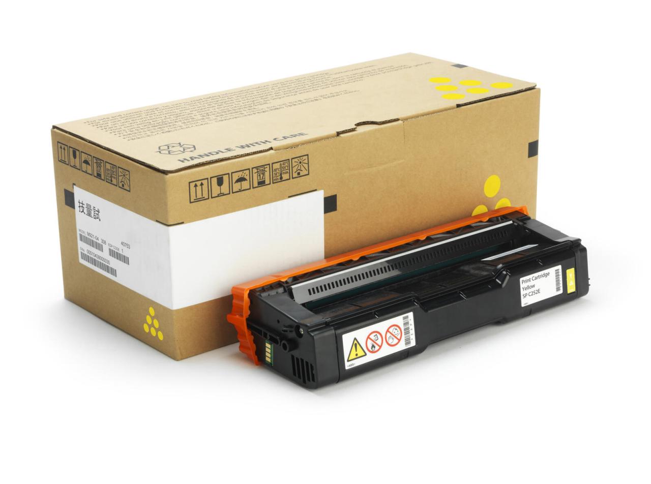 Ricoh Original Type SP C252E Toner gelb 4.000 Seiten (407534) für SP C252DN/SF von Ricoh