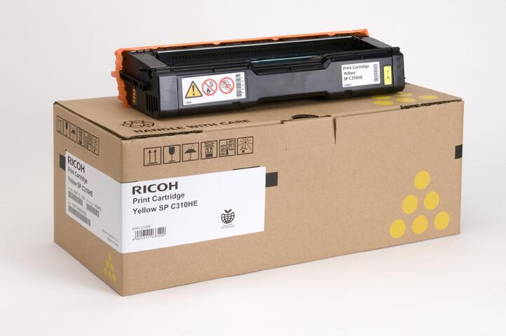 Ricoh Original Type SP C310E Toner gelb 2.500 Seiten (406351) für SP C320DN von Ricoh