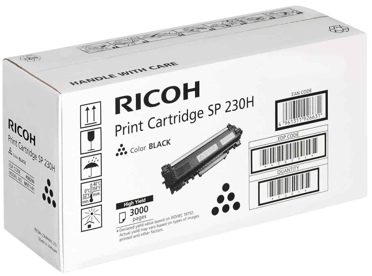 Ricoh Original Type SP230H Toner schwarz 3.000 Seiten für SP 230DNw/SFNw von Ricoh