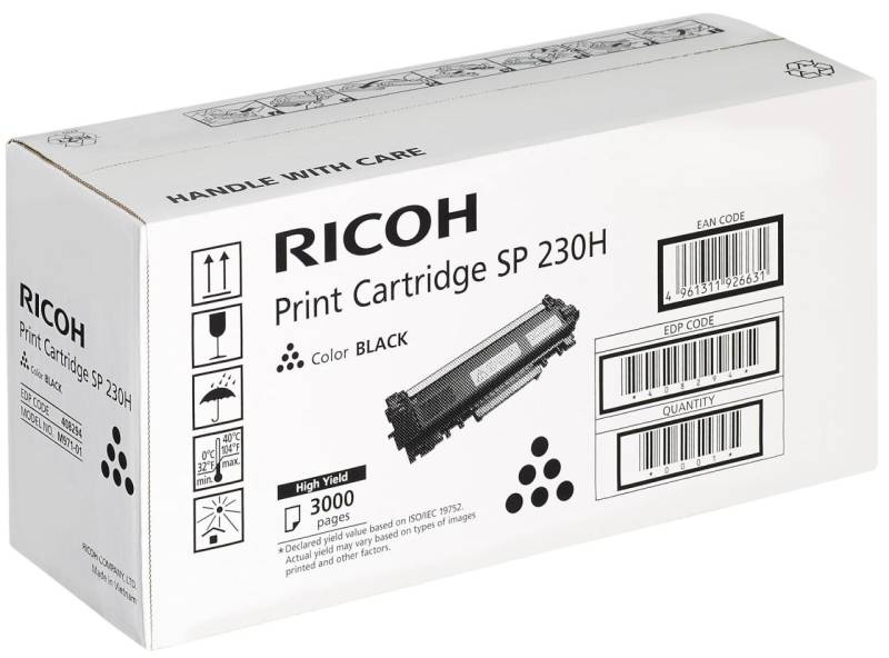 Ricoh Original Type SP230H Toner schwarz 3.000 Seiten für SP 230DNw/SFNw von Ricoh