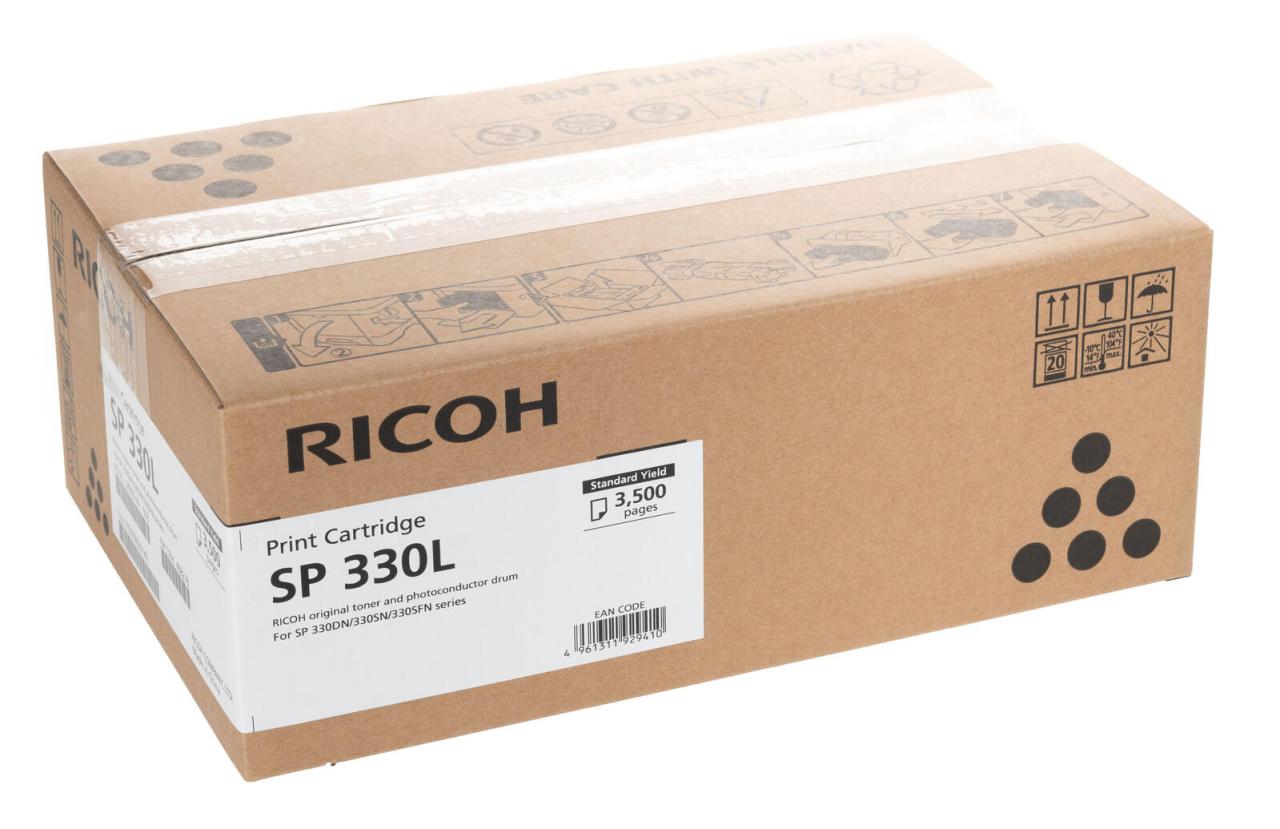 Ricoh SP 330L Tonerpatrone schwarz bis zu 3.500 Seiten (408278) für SP 330DN,... von Ricoh