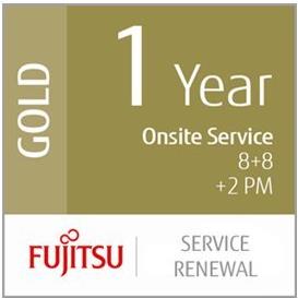 Ricoh Scanner Service Program 1 Year Gold Service Renewal for Fujitsu Low-Volume Production Scanners - Serviceerweiterung (Erneuerung) - Arbeitszeit und Ersatzteile - 1 Jahr - Vor-Ort - 8x5 - Reaktionszeit: 8 Std. - Reparaturzeit: 8 Stunden - für fi-6670, 6670A, 6750S, 6770, 6770A, 7600, 7700, 7700S von Ricoh